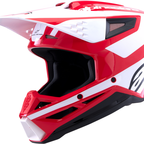 ALPINESTARS SM3 Helmet - Heat - Gloss Red/White/Black - Medium 8301026-3126-M