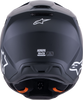 ALPINESTARS SM3 Helmet - Solid - Matte Black - 2XL 8300326-110-XXL