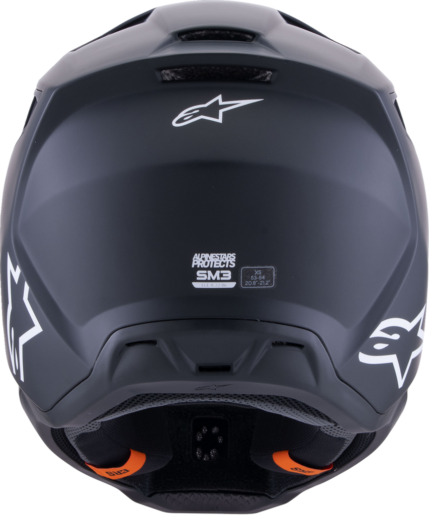 ALPINESTARS SM3 Helmet - Solid - Matte Black - 2XL 8300326-110-XXL