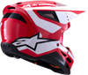 ALPINESTARS SM3 Helmet - Heat - Gloss Red/White/Black - Medium 8301026-3126-M
