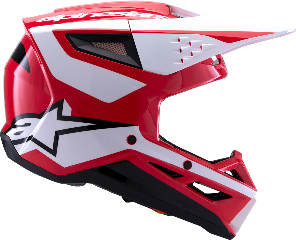 ALPINESTARS SM3 Helmet - Heat - Gloss Red/White/Black - Medium 8301026-3126-M