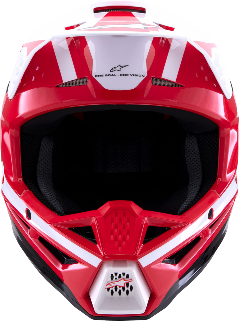 ALPINESTARS SM3 Helmet - Heat - Gloss Red/White/Black - Medium 8301026-3126-M