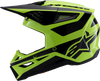 ALPINESTARS SM3 Helmet - Heat - Gloss Yellow Fluo/Black - Medium 8301026-5011-M
