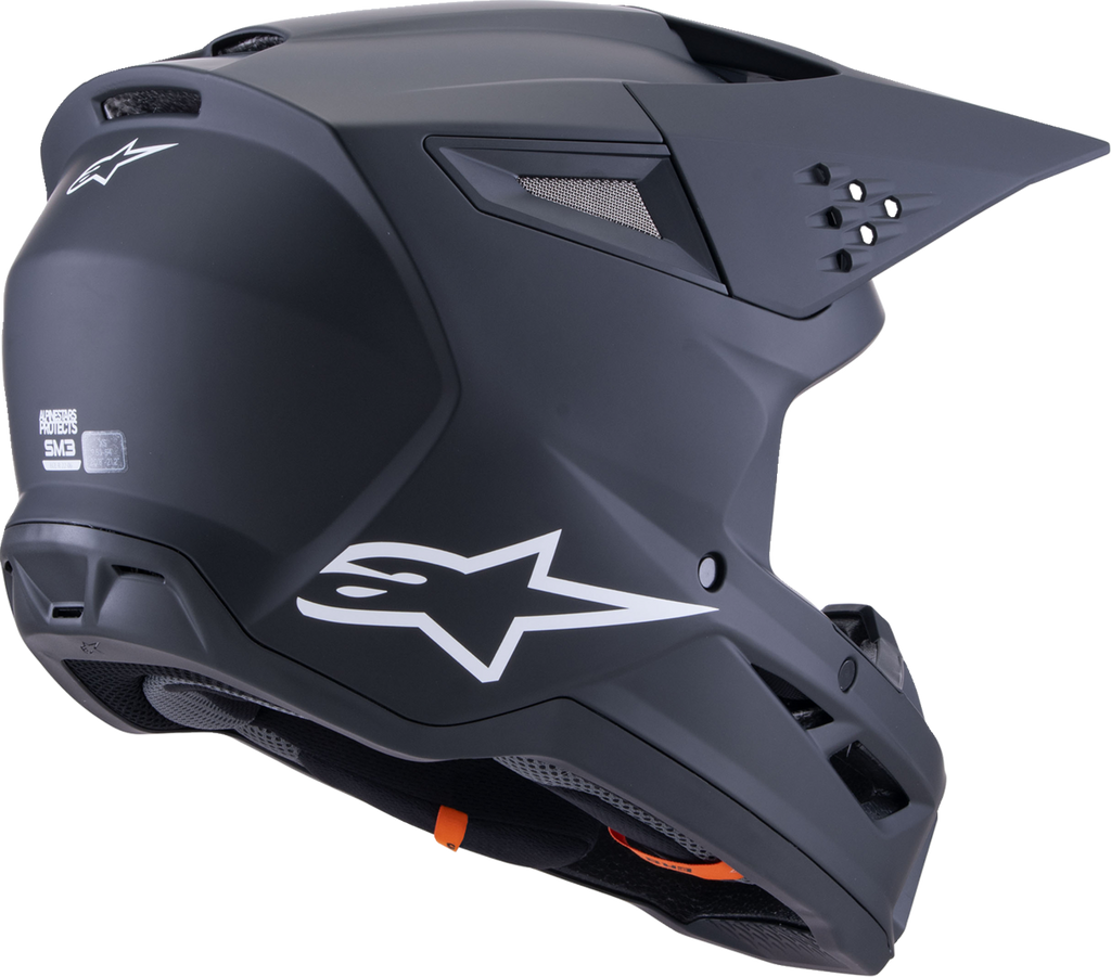 ALPINESTARS SM3 Helmet - Solid - Matte Black - Large 8300326-110-L