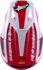 ALPINESTARS SM3 Helmet - Heat - Gloss Red/White/Black - Medium 8301026-3126-M