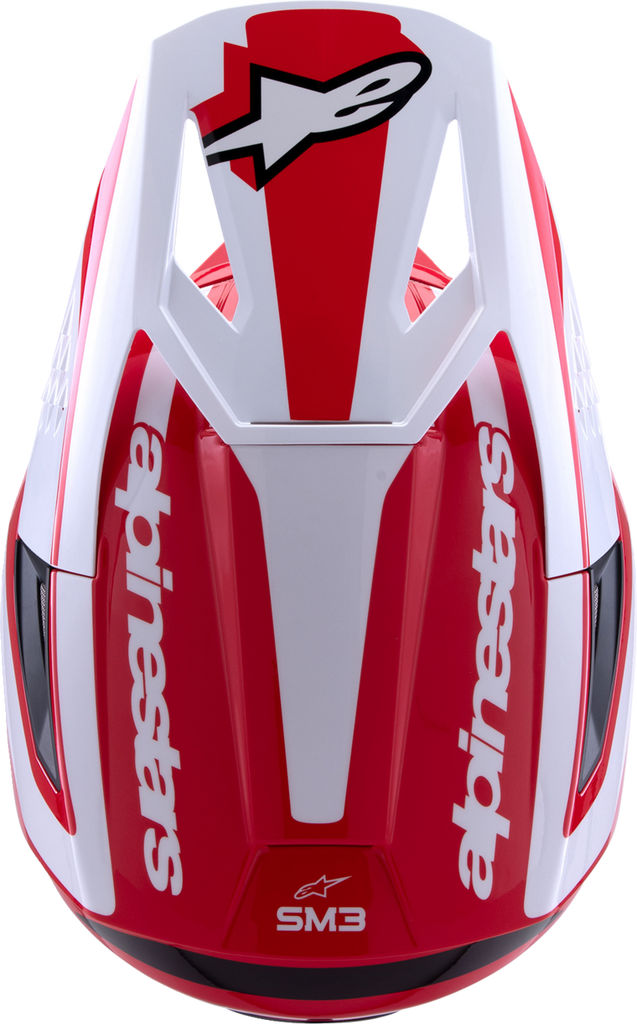 ALPINESTARS SM3 Helmet - Heat - Gloss Red/White/Black - Medium 8301026-3126-M