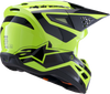 ALPINESTARS SM3 Helmet - Heat - Gloss Yellow Fluo/Black - Medium 8301026-5011-M
