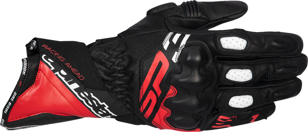 ALPINESTARS SP-3 Gloves - Black/Bright Red/White - XL 3550925-1342-XL