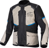 ALPINESTARS Andes Air Drystar? Jacket - Black/Laurel Gray/Bright Blue - Large 3207924-1479-L