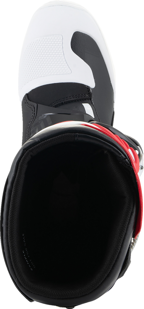 ALPINESTARS Youth Tech3S Boots - White/Black/Red - US 4 / EU 37 2014024-2030-4