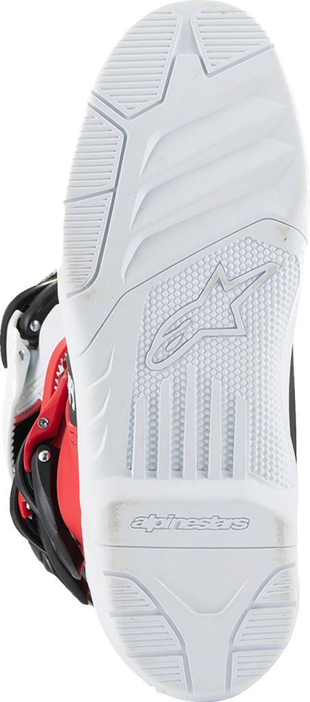 ALPINESTARS Youth Tech3S Boots - White/Black/Red - US 8 / EU 42 2014024-2030-8