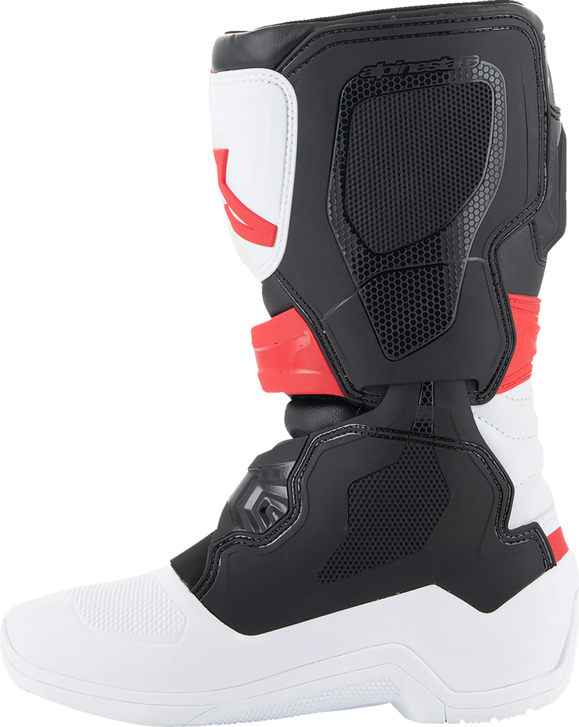 ALPINESTARS Youth Tech3S Boots - White/Black/Red - US 8 / EU 42 2014024-2030-8