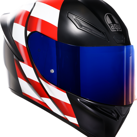 AGV K1 S Helmet - US Flag - Red/White/Blue - Large 2118394003-068-L