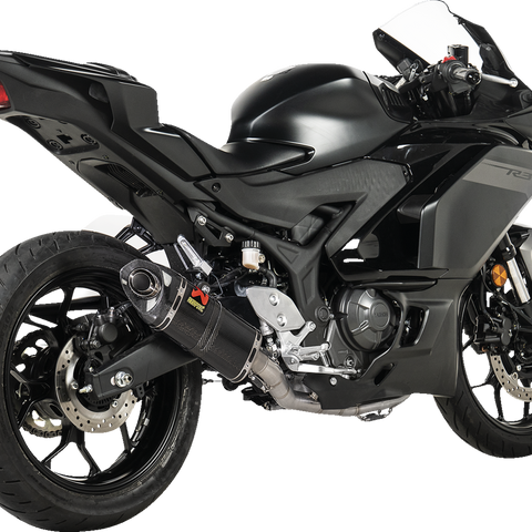 AKRAPOVIC Racing Line Exhaust System - Carbon Fiber - Yamaha R3 & MT-03 S-Y3R3-APC