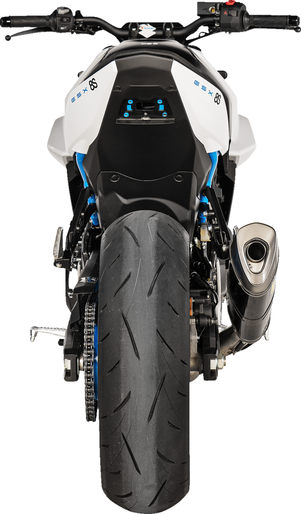AKRAPOVIC Racing Line Exhaust System - Carbon Fiber - Suzuki GSX-8S & GSX-8R S-S8R2-EEC