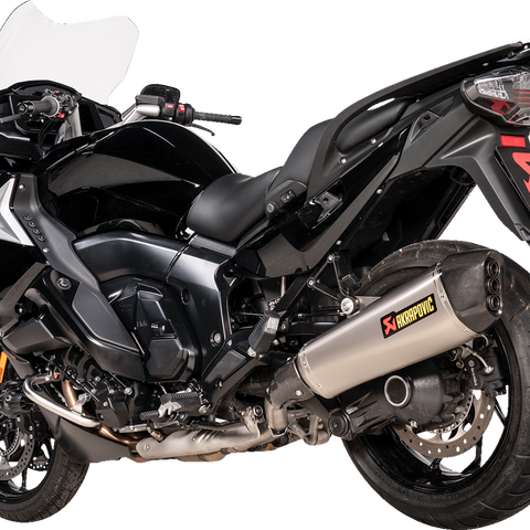 AKRAPOVIC Slip-On Line Mufflers - Titanium - BMW K 1600 GT & K 1600 GTL S-B16SO5-HZAAT