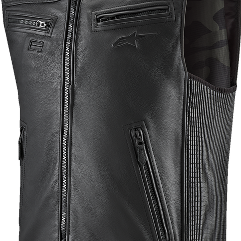 ALPINESTARS TECH-AIR Tech-Air? 3 v2 Leather Vest - Black - Small 6505225-10-S
