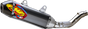 FMF Factory 4.1 RCT Slip-On Muffler - Aluminum/Stainless Steel - Carbon End Cap - Honda CRF250 R/RX 041618