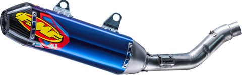 FMF 4.1 RCT Slip-On Muffler - Anodized/Titanium - Carbon Cap - Honda CRF250R/RX 041619