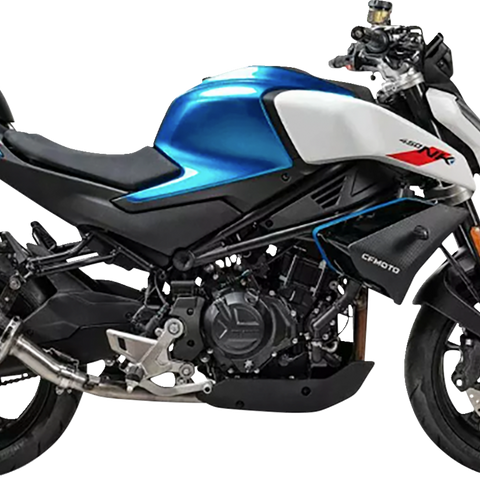 AKRAPOVIC Slip-On Line Muffler - Carbon Fiber - CFMOTO 450SR/NK S-CF4SO1-APC