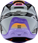 ALPINESTARS Youth SM3 Helmet - Jettson - Glosss Black/Gray/Purple - Large 8303226-9277-YL