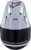 ALPINESTARS SM3 Helmet - Radium - Gloss Black/White/Gray - Medium 8300826-1546-M