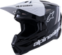 ALPINESTARS SM3 Helmet - Radium - Gloss Black/White/Gray - 2XL 8300826-1546-XXL