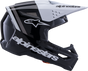 ALPINESTARS SM3 Helmet - Radium - Gloss Black/White/Gray - 2XL 8300826-1546-XXL