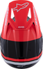 ALPINESTARS SM3 Helmet - Radium - Gloss Black/Red Fluo/White - XL 8300826-1553-XL