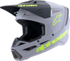 ALPINESTARS SM3 Helmet - Radium - Matte Gray/Black/Yellow Fluo - Medium 8300826-9510-M