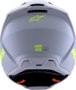 ALPINESTARS SM3 Helmet - Radium - Matte Gray/Black/Yellow Fluo - Medium 8300826-9510-M