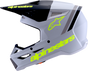 ALPINESTARS SM3 Helmet - Radium - Matte Gray/Black/Yellow Fluo - 2XL 8300826-9510-XXL