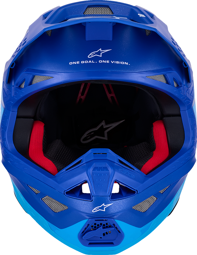 ALPINESTARS Supertech M10 Helmet - Flood - MIPS? - Blue/Black Carbon - XS 8301023-7282-XS