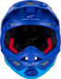 ALPINESTARS Supertech M10 Helmet - Flood - MIPS? - Blue/Black Carbon - Small 8301023-7282-S