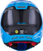 ALPINESTARS Supertech M10 Helmet - Flood - MIPS? - Blue/Black Carbon - XL 8301023-7282-XL