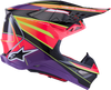ALPINESTARS Supertech M10 Helmet - MIPS? - Era - Gloss Pink/Violet/Yellow Fluo - Medium 8301223-3145-M