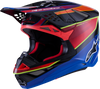 ALPINESTARS Supertech M10 Helmet - MIPS? - Era - Gloss Blue/Red/Yellow Fluo - Medium 8301223-7356-M