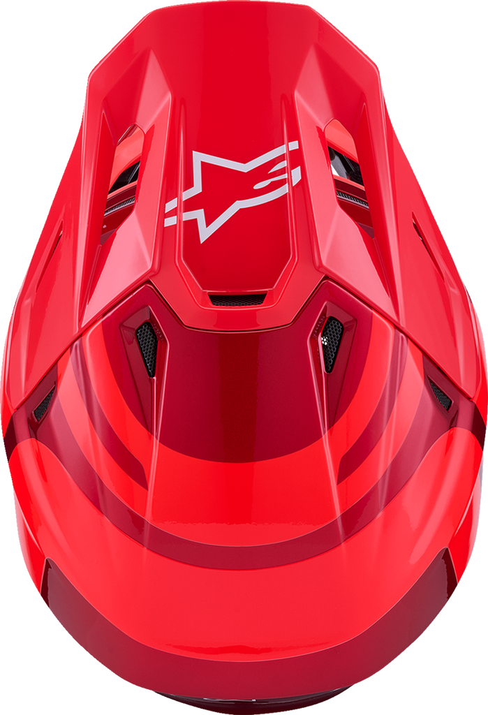 ALPINESTARS SM7 Helmet - Core - Gloss Red - Large 8301826-3127-L