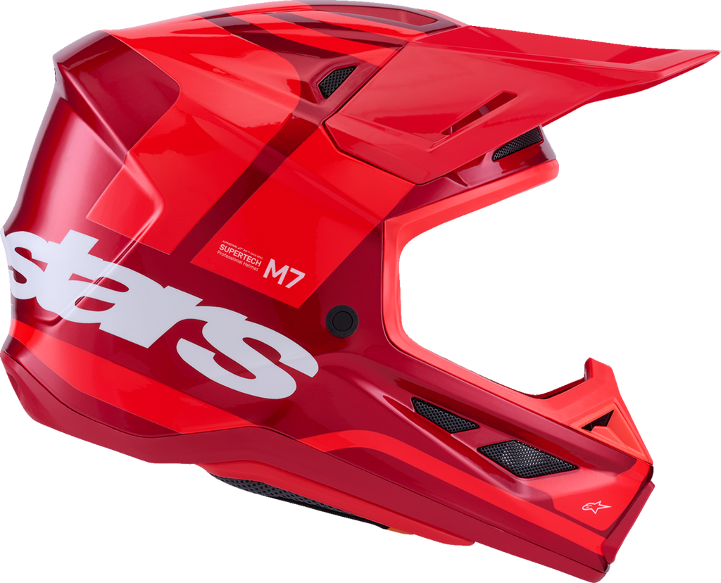 ALPINESTARS SM7 Helmet - Core - Gloss Red - Large 8301826-3127-L