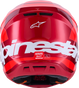 ALPINESTARS SM7 Helmet - Core - Gloss Red - XL 8301826-3127-XL