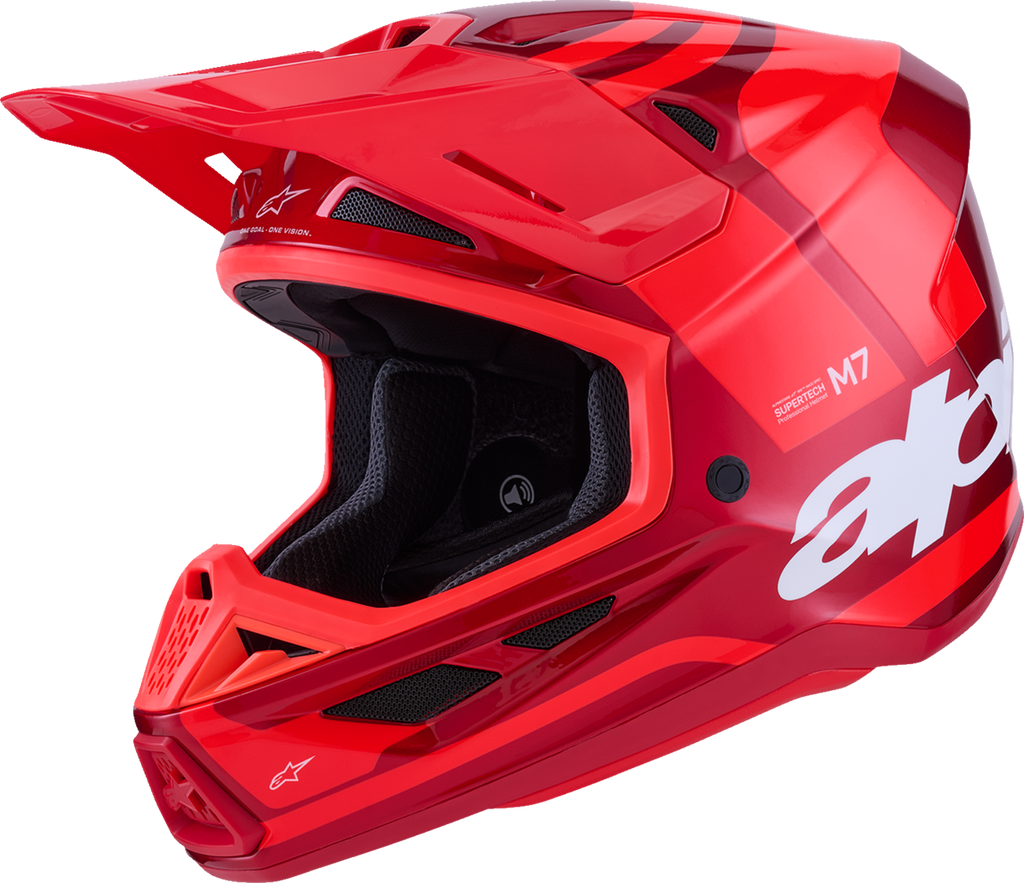 ALPINESTARS SM7 Helmet - Core - Gloss Red - 2XL 8301826-3127-XXL