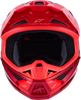 ALPINESTARS SM7 Helmet - Core - Gloss Red - 2XL 8301826-3127-XXL