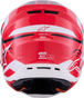 ALPINESTARS SM7 Helmet - Deed - Gloss Red/Black/White - XL 8302426-3139-XL