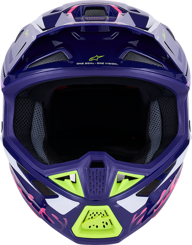 ALPINESTARS SM7 Helmet - Deed - Gloss Purple/Pink - 2XL 8302426-3142-XXL