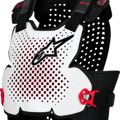 ALPINESTARS A-4 Plasma Roost Guard - Black/Red/White - XL/2XL 6500526-132-XLX