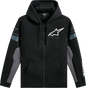 ALPINESTARS Esemex Zip Hoodie - Black/Charcoal - Medium 1235-53200-1018-M