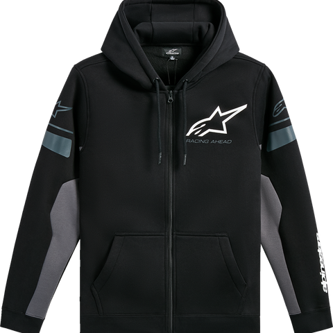 ALPINESTARS Esemex Zip Hoodie - Black/Charcoal - XL 1235-53200-1018-XL