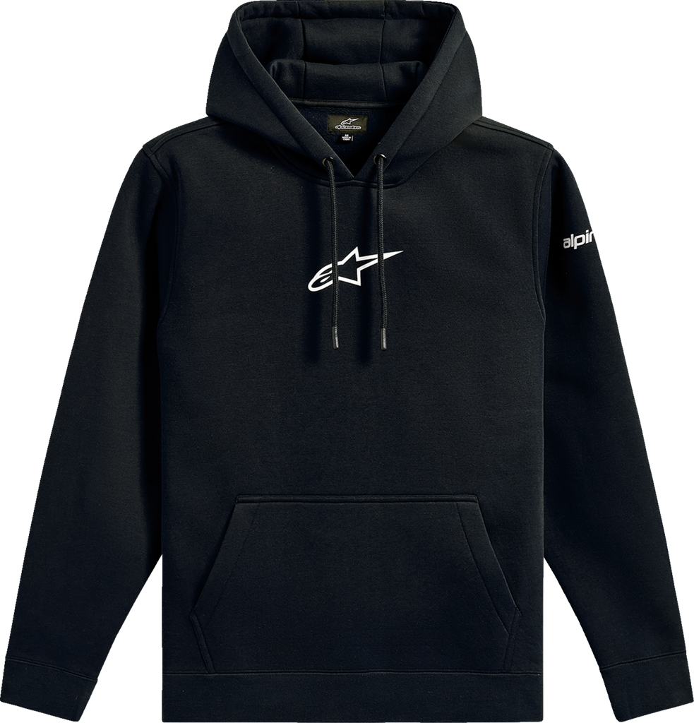ALPINESTARS Frontal Pullover Hoodie - Black - Large 1235-51610-10-L