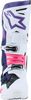 ALPINESTARS Tech 10 Boots - White/Violet/Navy/Pink Fluorescent - US 10 / EU 44.5 2010020-2780-10