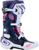 ALPINESTARS Tech 10 Boots - White/Violet/Navy/Pink Fluorescent - US 13 / EU 48 2010020-2780-13